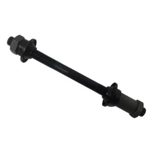 Eixo Traseiro Furado 3/8 X 145mm Com Espaçador Bike Blocagem - Oferta na Shopee