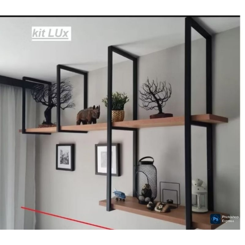 PRATELEIRA INDUSTRIAL LUX DE PAREDE OU SUSPENSA OU TETO(SE CASO FOR PARA TETO, PEDIR A OPCAO PARA TETO NO CHAT) PRATELEIRA INDUSTRIAL LUX DE PAREDE OU SUSPENSA OU TETO(SE CASO FOR PARA TETO, PEDIR A OPCAO PARA TETO NO CHAT)