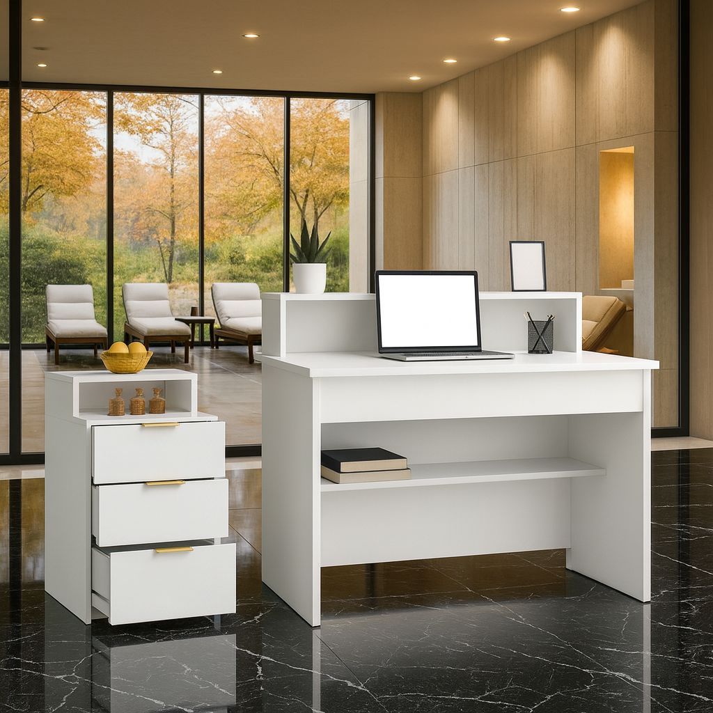 kit Mesa Para Estudos Escritório Organizadora Com Gaveteiro kit Mesa Para Estudos Escritório Organizadora Com Gaveteiro