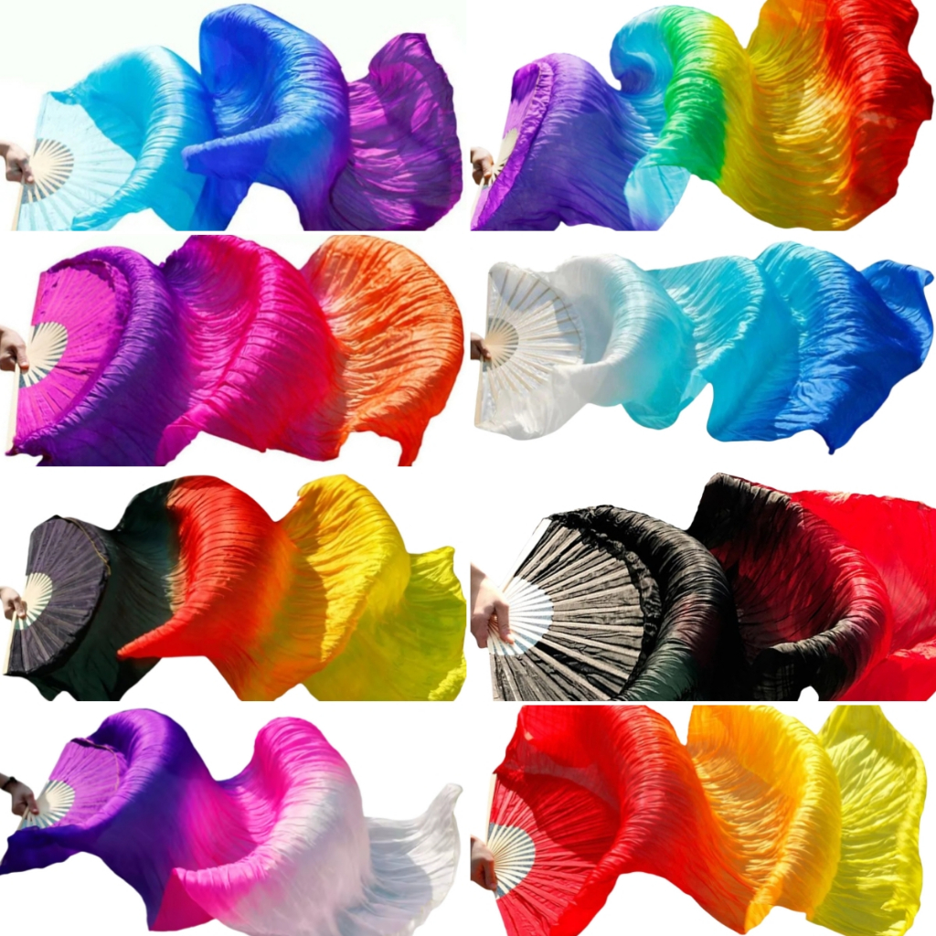 Variedades Véu Fan em Poliéster Véu Leque Degrade Cores Dança do Ventre - VVFAN-P Variedades Véu Fan em Poliéster Véu Leque Degrade Cores Dança do Ventre - VVFAN-P - Oferta na Shopee