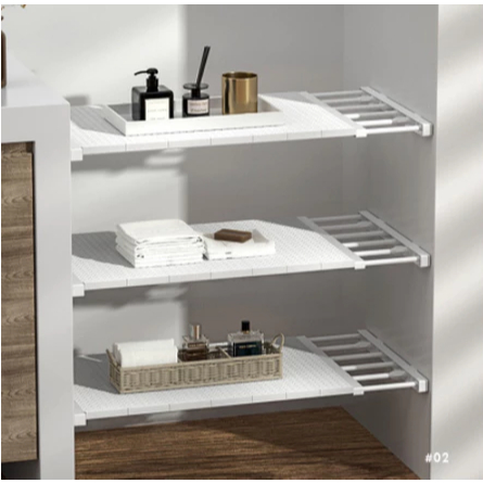 Ajustável Organizador Do Armário De Armazenamento Prateleira Space-Saving Cozinha Roupeiro Prateleiras Titulares Ajustável Organizador Do Armário De Armazenamento Prateleira Space-Saving Cozinha Roupeiro Prateleiras Titulares