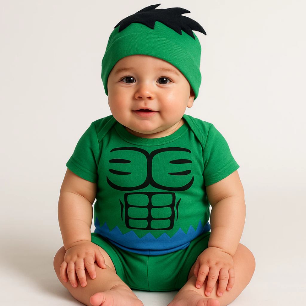 Body Bebê Mêsversário Temático Do Hulk Super Confortável Linha Premium Body Bebê Mêsversário Temático Do Hulk Super Confortável Linha Premium - Oferta na Shopee