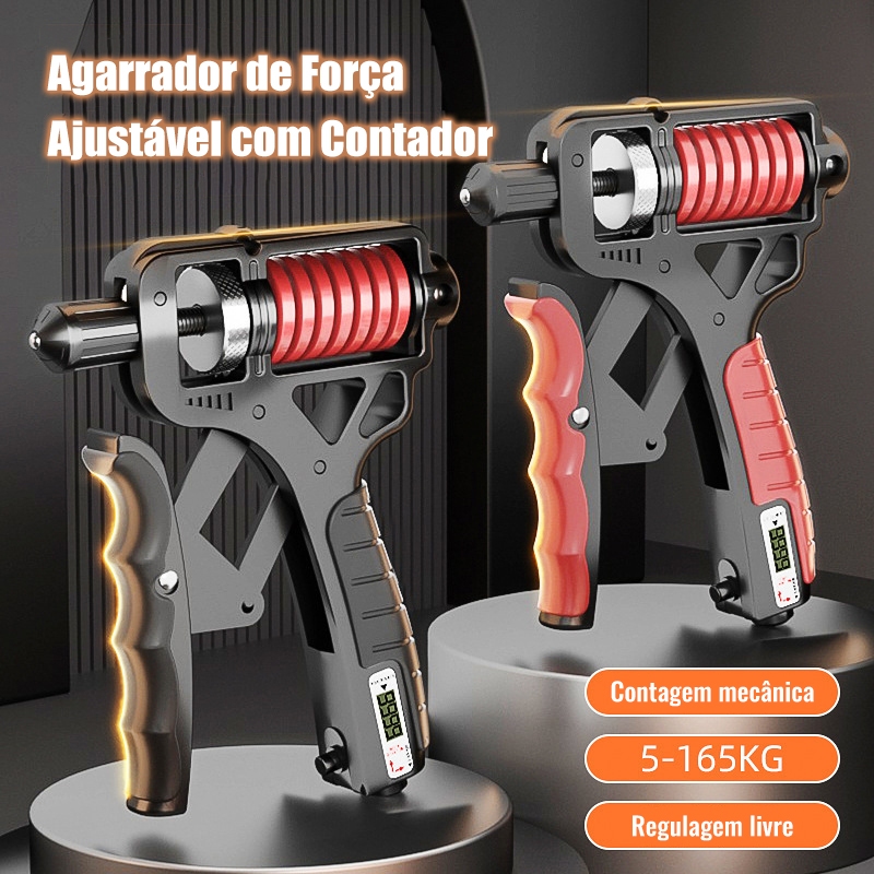 Hand Grip Metal 5-165 kg Resistente Fortalecedor Exercício Braço Antebraço Mola com Ajuste de Força Hand Grip Metal 5-165 kg Resistente Fortalecedor Exercício Braço Antebraço Mola com Ajuste de Força - Oferta na Shopee