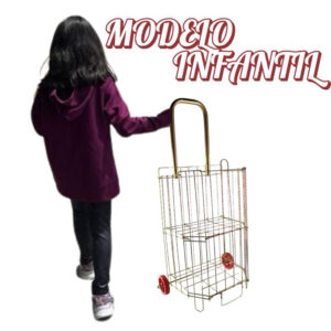 Carrinho de feira infantil para criança Menina e Menino - Oferta na Shopee