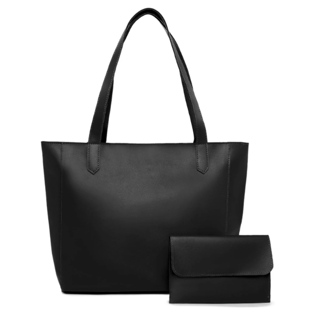 Bolsa com Alça de Ombro Feminina Sacola Grande London com Carteira – Executiva Versátil Para o dia a dia Trabalho Faculd Bolsa com Alça de Ombro Feminina Sacola Grande London com Carteira – Executiva Versátil Para o dia a dia Trabalho Faculd