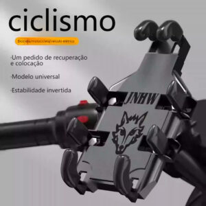 Suporte para celular com braços octopus: anti-vibração