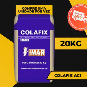 Argamassa Colante Tipo ACI Interna Colafix 20kg Cinza - Oferta na Shopee