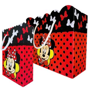 Sacolinha Personalizada Minnie Vermelha Sacolinhas para Lembrancinha de Aniversário Menina Infantil Sacolas Bolsa - Oferta na Shopee