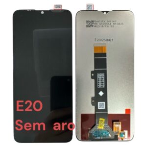 Frontal Tela Display lcd Para Moto E20 Xt2155 Original sem aro - Oferta na Shopee