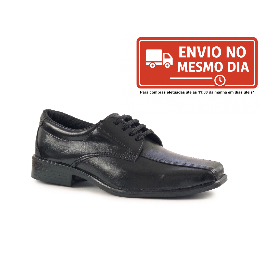Sapato Social Masculino em Couro Legítimo Sapato Social Masculino em Couro Legítimo - Oferta na Shopee