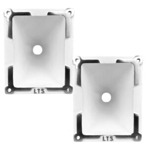 Kit 2 Cone Corneta Lts 1512 Rosca Lente 15-12 Boca Jarro Trio Paredão Aluminio - Oferta na Shopee