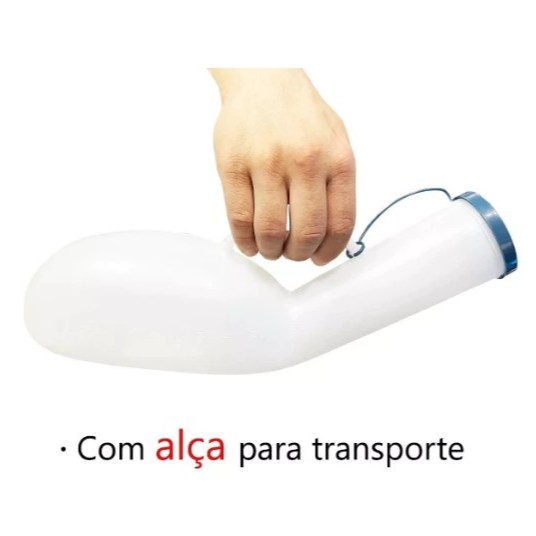 Papagaio De Plástico Coletor De Urina Masc 1l Urinol Penico Papagaio De Plástico Coletor De Urina Masc 1l Urinol Penico - Oferta na Shopee