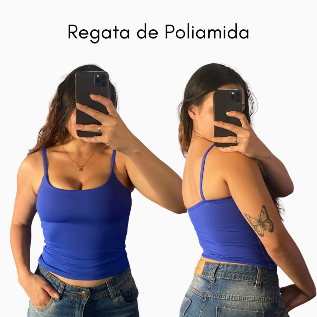Regata Cropped Alcinha Costas Abertas Feminina Blusinha Top Tube Poliamida Moda Y2k Gringa Forrado Regata Cropped Alcinha Costas Abertas Feminina Blusinha Top Tube Poliamida Moda Y2k Gringa Forrado