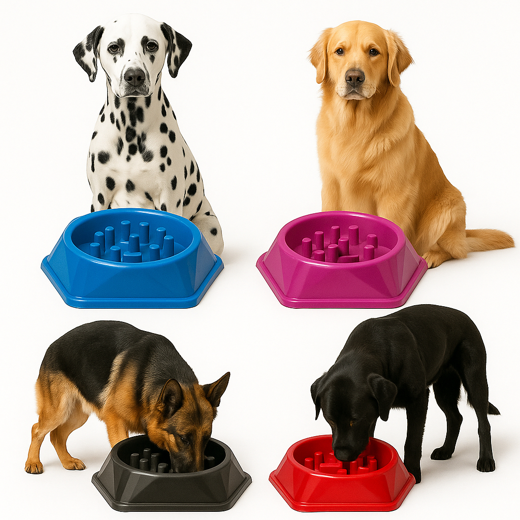 Comedouro Educativo Lento Pote de Ração Interativo Labirinto Cachorro Cães Comedouro Educativo Lento Pote de Ração Interativo Labirinto Cachorro Cães - Oferta na Shopee