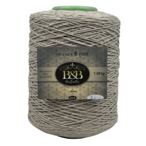 Barbante Fio 6 B&b 1kg Areia Cor 09 (1 Kg) - Oferta na Shopee