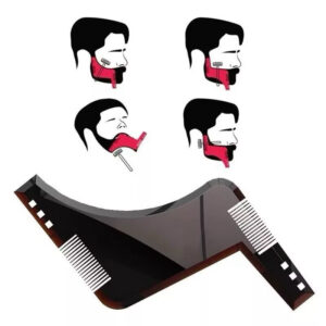 Régua P/ Barba Com Pente - Alinhador e Modelador de Barba-envio rápido - Oferta na Shopee