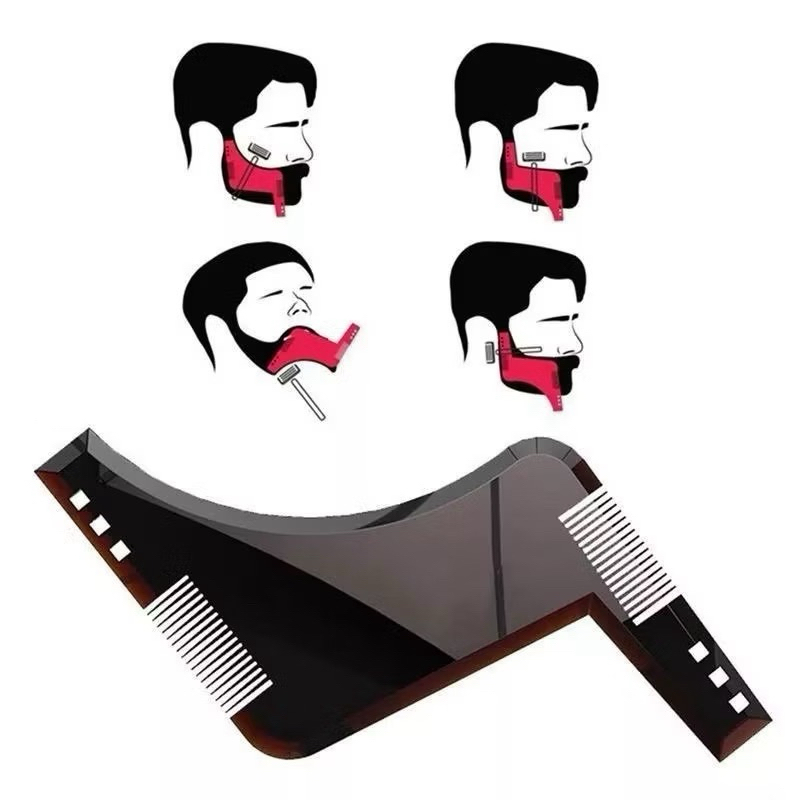 Régua P/ Barba Com Pente - Alinhador e Modelador de Barba-envio rápido Régua P/ Barba Com Pente - Alinhador e Modelador de Barba-envio rápido - Oferta na Shopee