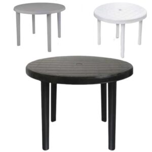 Mesa Redonda Jr Plástico ou Mesa Quadrada Arqplast Desmontável Cozinha Área lazer Festa - Oferta na Shopee
