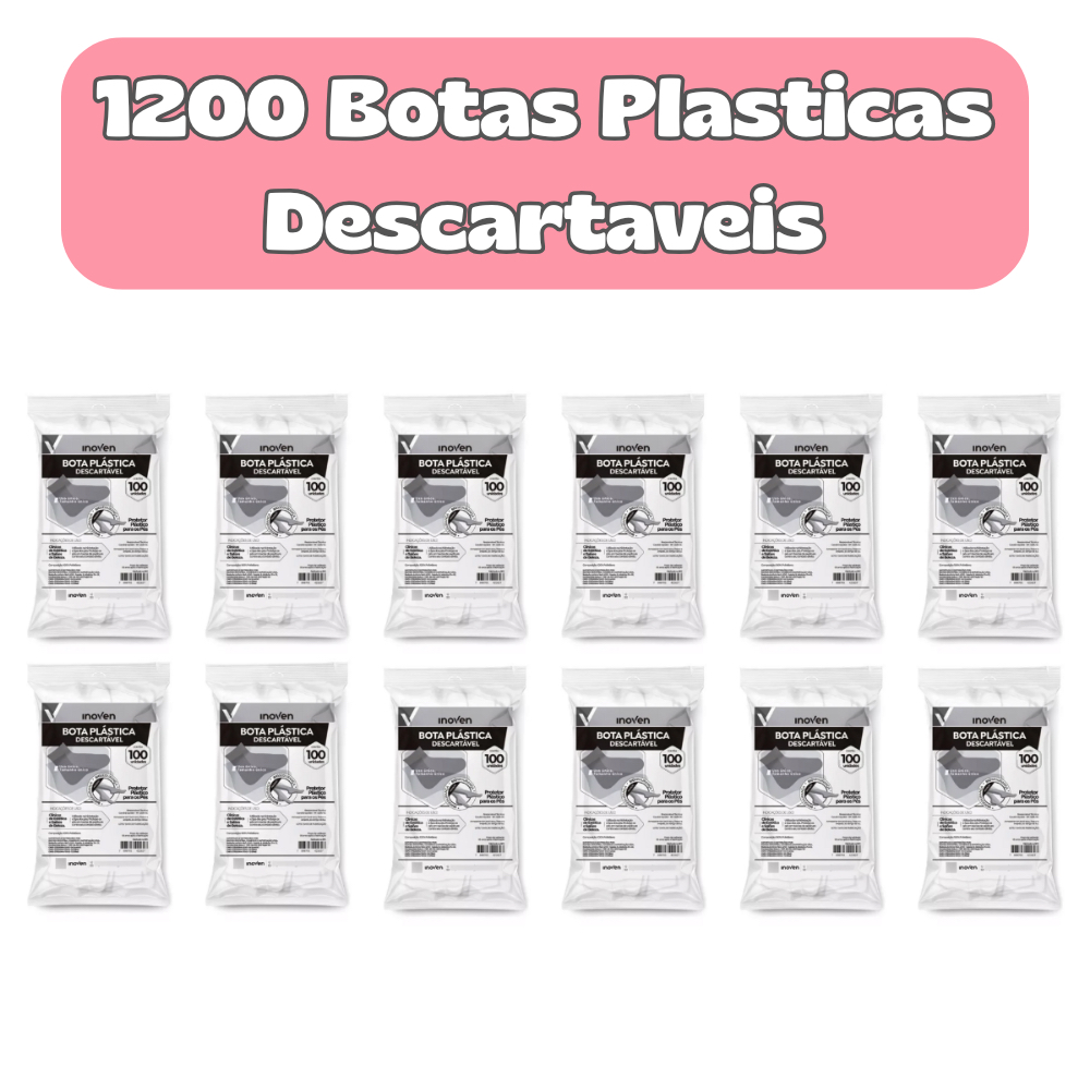 Kits Botas Plásticas para Pedicure | SPA dos Pés, Hidratação e Estética | Salão de Beleza Kits Botas Plásticas para Pedicure | SPA dos Pés