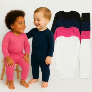 Conjunto Bebê até 12 meses Body e Calça Pé Reversível em Algodão Antialérgico - Oferta na Shopee