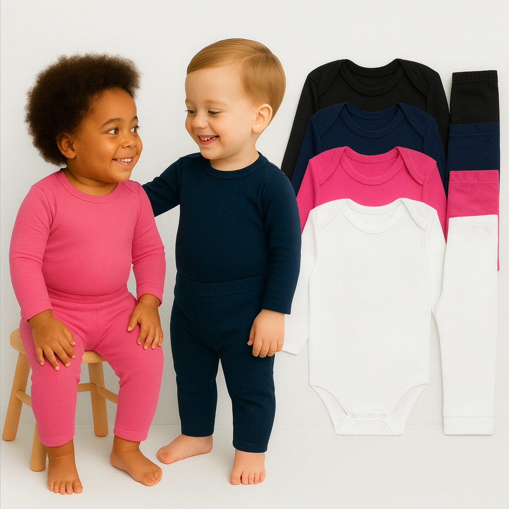 Conjunto Bebê até 12 meses Body e Calça Pé Reversível em Algodão Antialérgico Conjunto Bebê até 12 meses Body e Calça Pé Reversível em Algodão Antialérgico - Oferta na Shopee