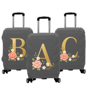 Capa Protetora Para Mala De Viagem Cinza 10kg a 23kg Tecido Luxo Premium Promoção - Oferta na Shopee