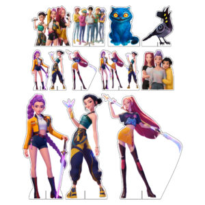Kit Display Festa Infantil KPop Demon Hunters DK - Oferta na Shopee