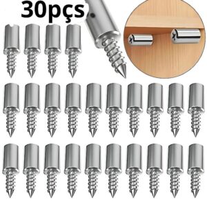 kit Pinos Parafusos para Prateleiras Espelhos Vidros com Borracha anti derrapante - Oferta na Shopee