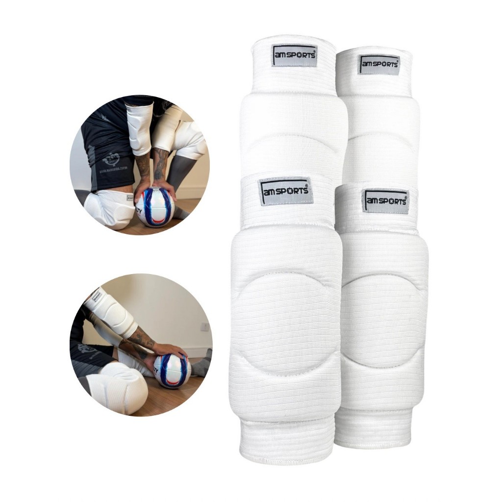 Kit Joelheira e Cotoveleira Adulto Goleiro Futsal Profissional e Amador Armadura AM Sports Premium Kit Joelheira e Cotoveleira Adulto Goleiro Futsal Profissional e Amador Armadura AM Sports Premium - Oferta na Shopee