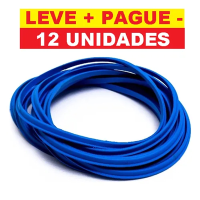 Kit 12 Borrachas Silicone universal panela de pressão 7 lts. Kit 12 Borrachas Silicone universal panela de pressão 7 lts.