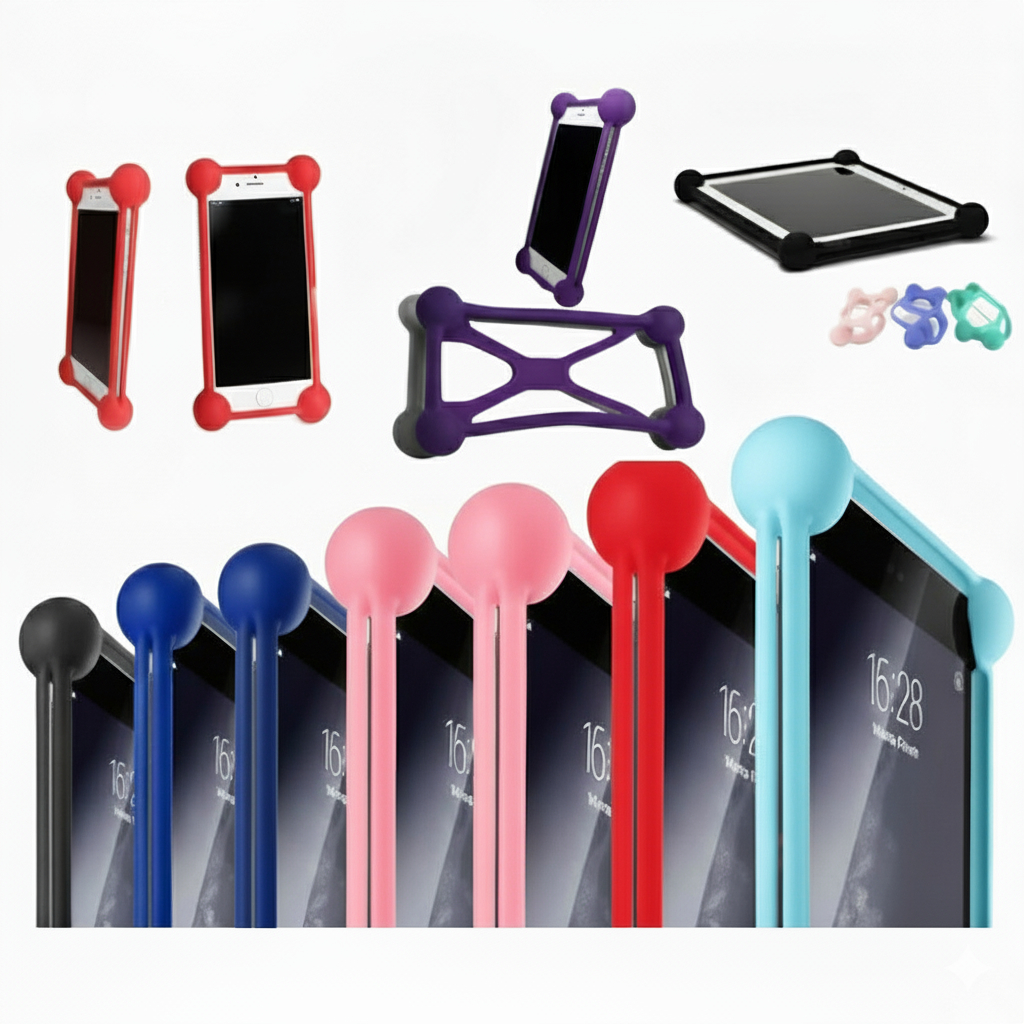 Capinha Universal Borracha Elástica Bolinha | Anti-Impacto Extrema | Protetora Anti-Queda Capinha Universal Borracha Elástica Bolinha | Anti-Impacto Extrema | Protetora Anti-Queda