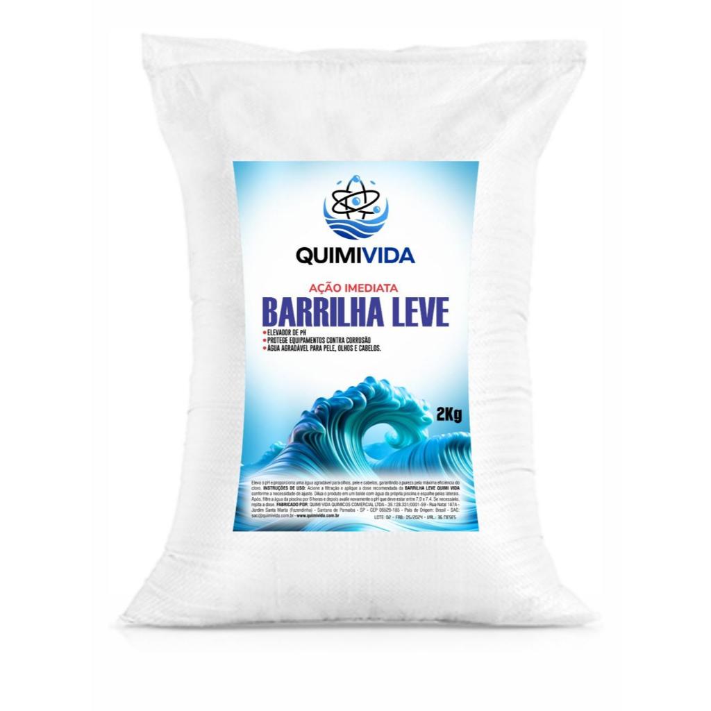Barrilha Leve 2 Kg Elevador De Ph Mais Limpeza De Piscina Barrilha Leve 2 Kg Elevador De Ph Mais Limpeza De Piscina