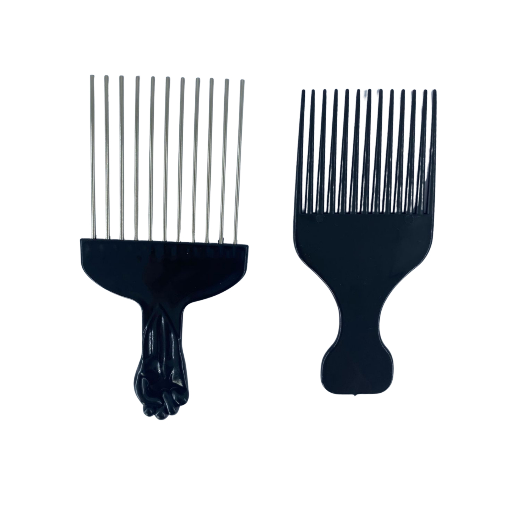 Kit Pentes Garfos Afro – 2 Peças (Metal e Plástico) Kit Pentes Garfos Afro – 2 Peças (Metal e Plástico) - Oferta na Shopee