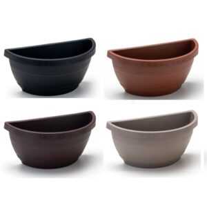 Kit 3 Vaso de Parede Meia Lua 1