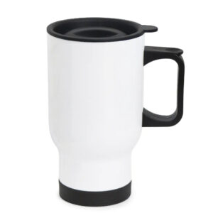 Caneca P/ Sublimação de Aço Inox Travel Mug Termica Branca 475ml - Oferta na Shopee