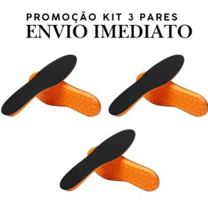 Palmilhas Ortopédicas em Gel para Tênis Fascite Plantar - Oferta na Shopee