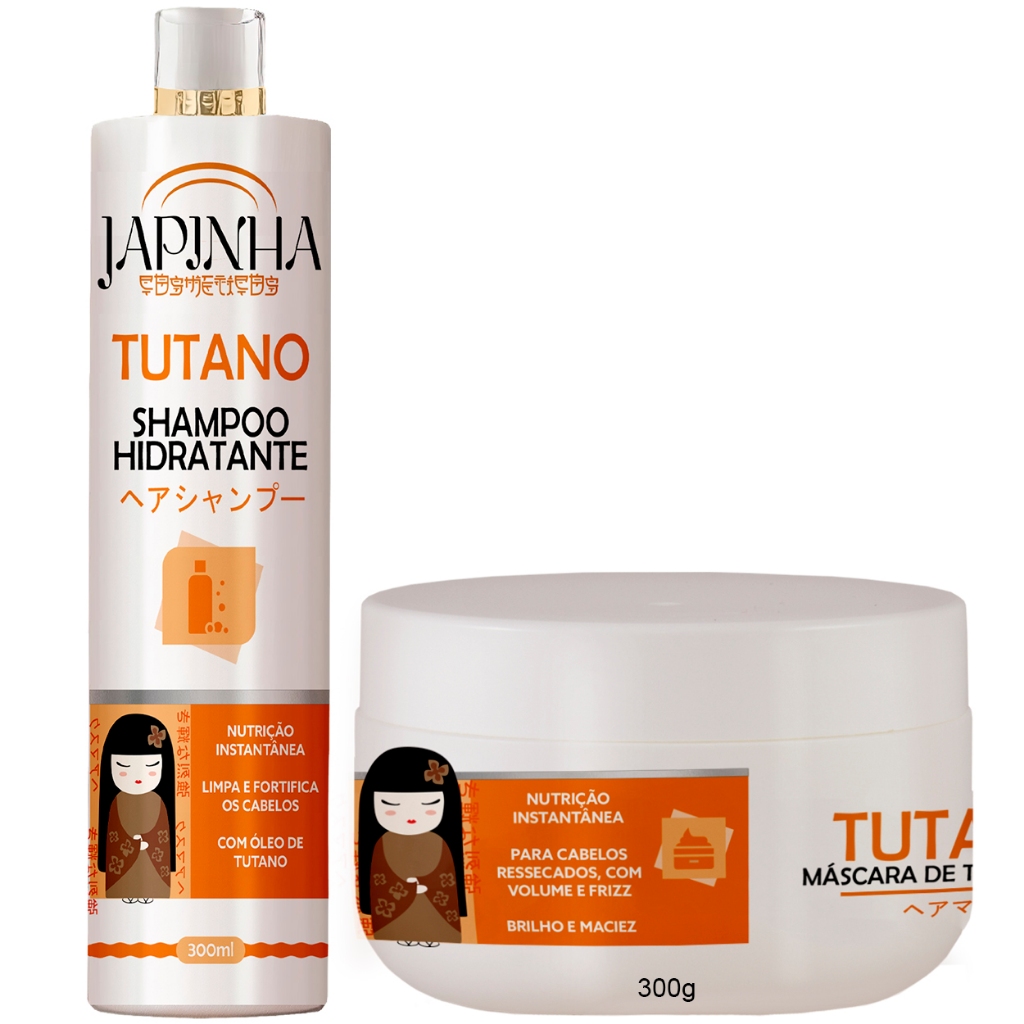 Kit Shampoo + Máscara de Tutano Hidratante | Crescimento Saudável e Fios Mais Resistentes | Japinha ⛩️ Kit Shampoo + Máscara de Tutano Hidratante | Crescimento Saudável e Fios Mais Resistentes | Japinha ⛩️