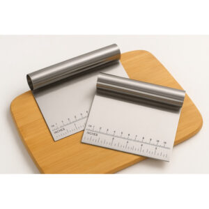 Kit 01 até 2 Espátula Em Inox Prática Raspador De Massa Com Cabo Tubular 15cm - Oferta na Shopee