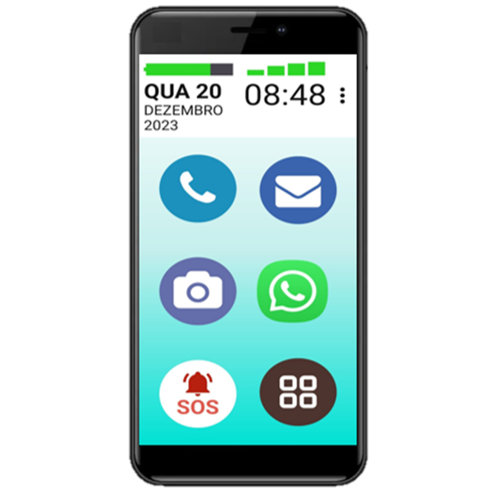 Celular Para Idoso Vovô&Vovófone 32gb Redes Sociais Zap Botão Sos Celular Para Idoso Vovô&Vovófone 32gb Redes Sociais Zap Botão Sos - Oferta na Shopee