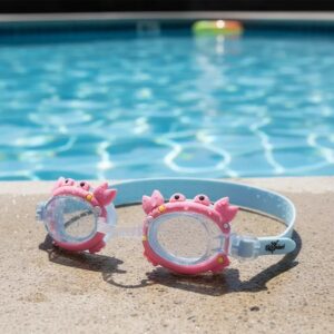 Óculos Natação Speedo Splash Club Antiembaçante e Proteção UV - Infantil 3 A 10 Anos - Oferta na Shopee