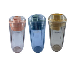 Garrafa De Água De Plástico Shaker Esportivo com Tampa De Bola 400Ml - Oferta na Shopee