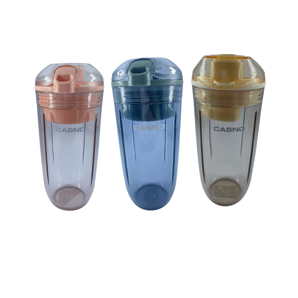 Garrafa De Água De Plástico Shaker Esportivo com Tampa De Bola 400Ml Garrafa De Água De Plástico Shaker Esportivo com Tampa De Bola 400Ml