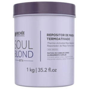 Richée Professional Soulblond Fios Comportados/matizados 1k - Oferta na Shopee