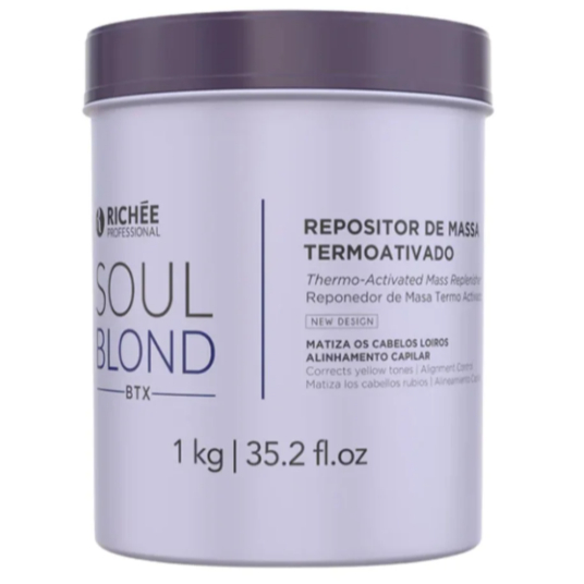 Richée Professional Soulblond Fios Comportados/matizados 1k Richée Professional Soulblond Fios Comportados/matizados 1k