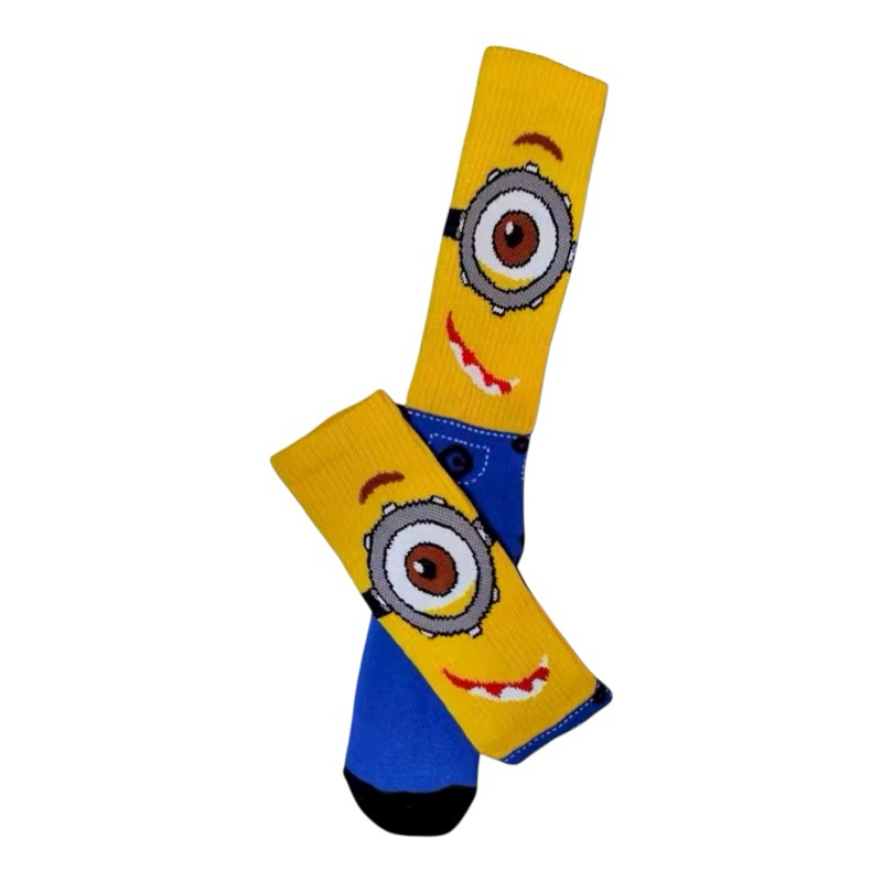 Meias MINIONS Algodão 70% Infantil e Adulto Atoalhada Grossa Meias MINIONS Algodão 70% Infantil e Adulto Atoalhada Grossa - Oferta na Shopee