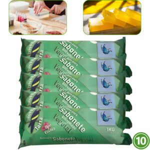 Bases Naturais para Sabonetes Criações Artesanais Com Ingredientes De Qualidade - Oferta na Shopee
