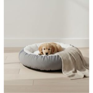 Cama Sherpa Redonda Confortável de Pelúcia perfeita para seu Pet no Inverno - Oferta na Shopee