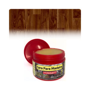 Cera Madeira Carnaúba Cera de Abelha brilha lustra protege revitaliza porta chão piso móveis - Oferta na Shopee