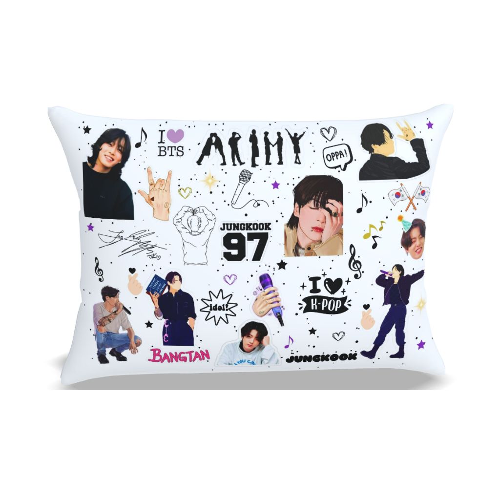 Almofada Personalizada Idols Coreanos Bandas Coreana BTS Stray kids Black Pink Armys 20X30 Almofada Personalizada Idols Coreanos Bandas Coreana BTS Stray kids Black Pink Armys 20X30 - Oferta na Shopee