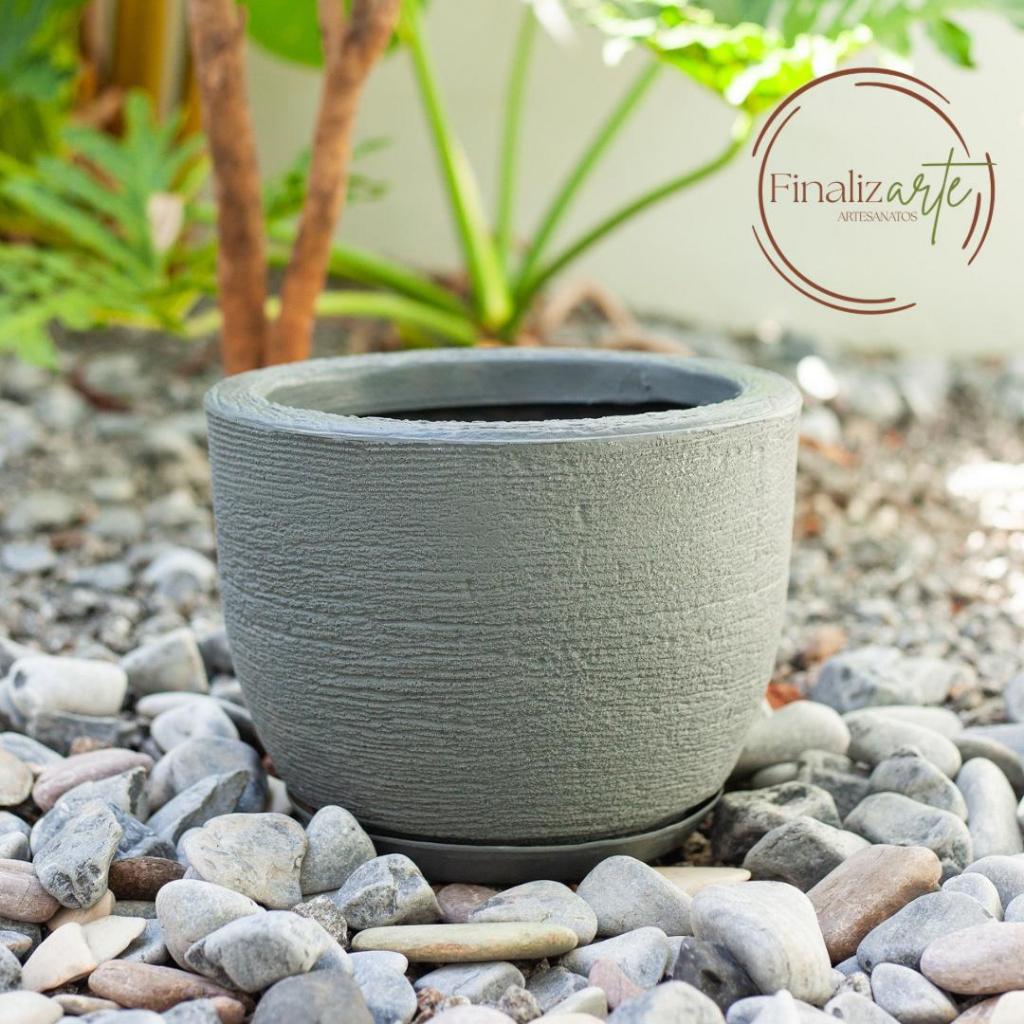 Vaso para Plantas e Flores Cone Bojo Escovado Decorativo em Polietileno Jardim Varanda N°1 Vaso para Plantas e Flores Cone Bojo Escovado Decorativo em Polietileno Jardim Varanda N°1 - Oferta na Shopee